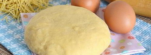 тесто для домашней лапши. Шаг 11