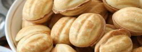 тесто для орешков со сгущенкой. Шаг 7