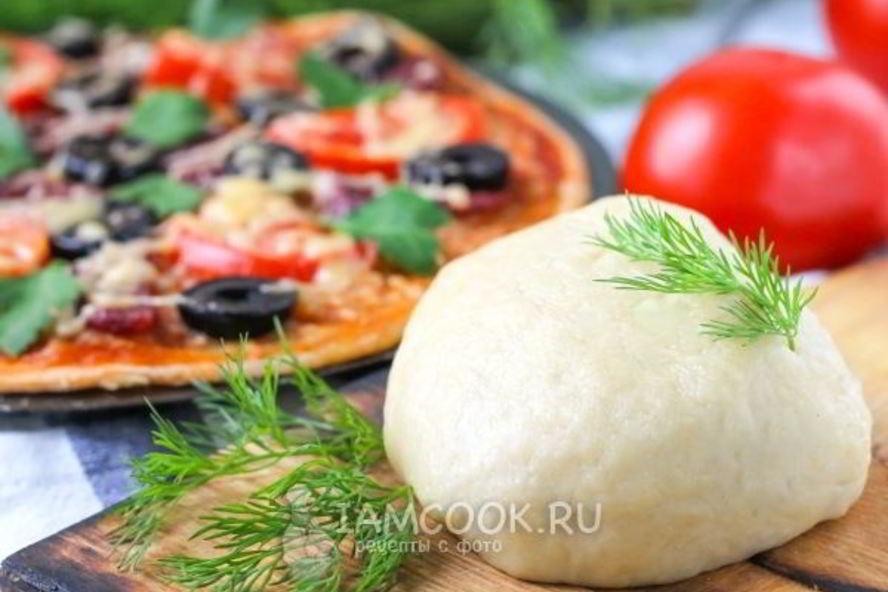 Рецепт теста для пиццы без дрожжей на молоке