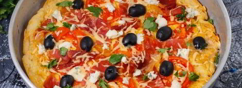 тесто для пиццы без дрожжей на воде. Шаг 9