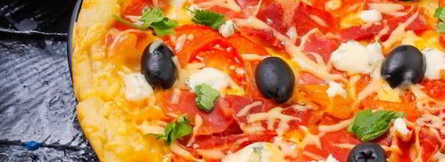 тесто для пиццы без дрожжей на воде. Шаг 12