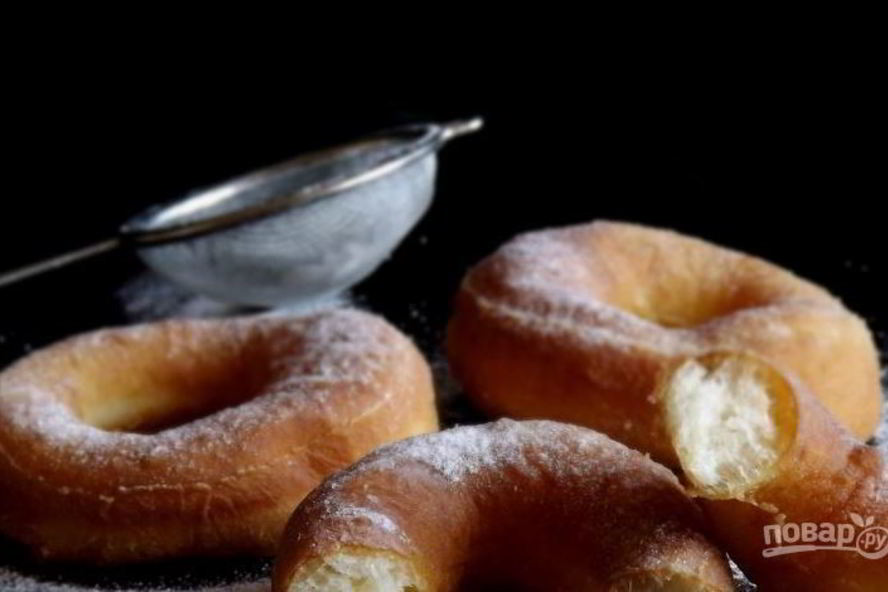 Рецепт теста дли пончикова
