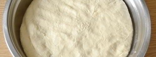 тесто на кефире для пирога. Шаг 9