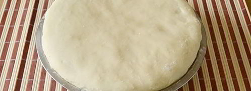 тесто на кефире для пирога. Шаг 10