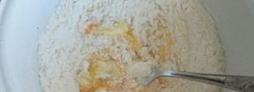 тесто на ряженке для булочек. Шаг 3