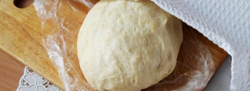 тесто с крахмалом. Шаг 9