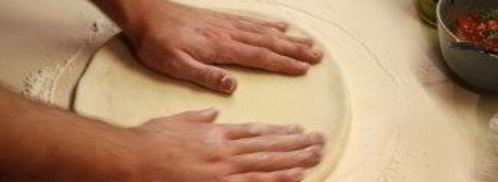 тонкое бездрожжевое тесто для пиццы. Шаг 9