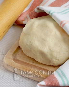 Творожное тесто без яиц