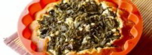 бисквит на кефире с консервированным щавелем. Шаг 5