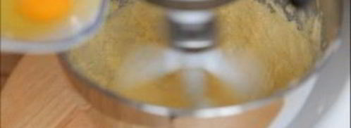 бисквит с кофе и миндалем. Шаг 2