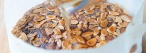 бисквит с кофе и миндалем. Шаг 6