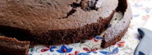 бисквитный торт с безе и орехами. Шаг 9