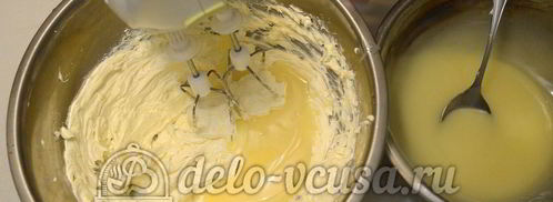 бисквитный торт с кремом шарлотт. Шаг 12