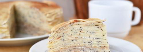 блинный торт со сгущенкой. Шаг 13