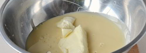 блинный торт со сгущенкой. Шаг 8