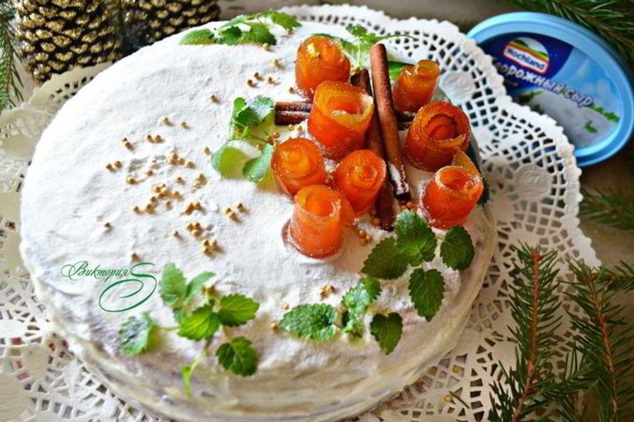 Рецепт морковного торта с ароматом апельсина