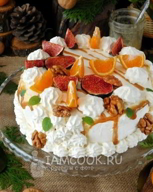 Морковный торт с соленой карамелью