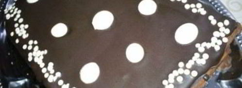 орехово-шоколадный торт. Шаг 8