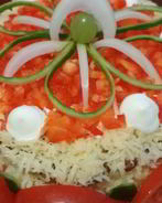 Овощной торт