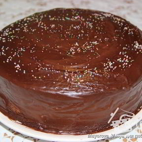 Банановый торт