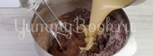 шоколадный праздничный новогодний торт. Шаг 2