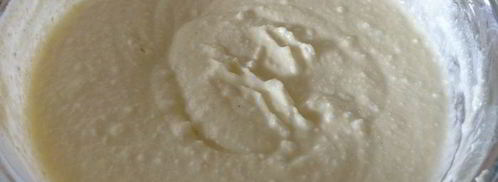 торт белоснежные ванильные хлопья с брусникой. Шаг 6