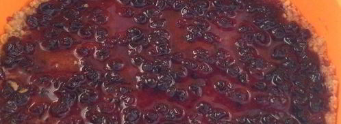 торт белоснежные ванильные хлопья с брусникой. Шаг 7