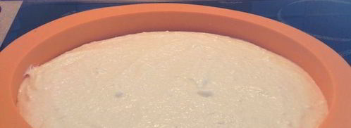 торт белоснежные ванильные хлопья с брусникой. Шаг 8