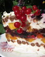 Торт без выпечки Летний