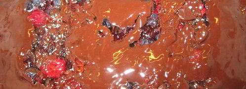 торт без выпечки летний. Шаг 12