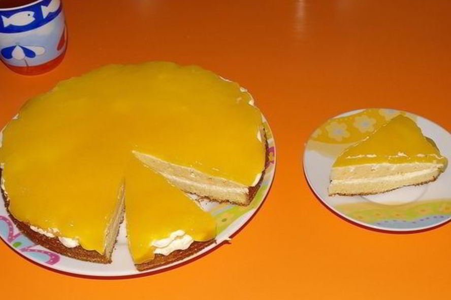 Рецепт торта блондинистого апельсин