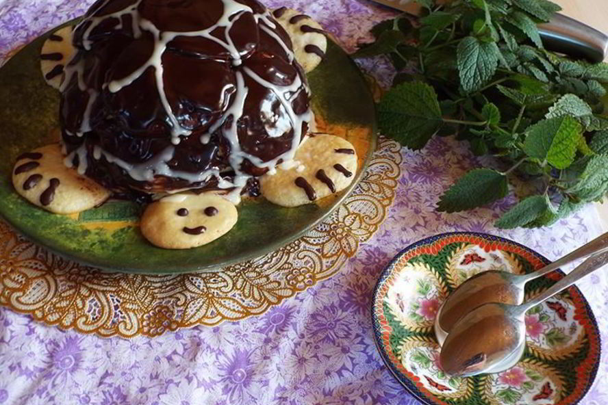 Рецепт торта черепаха со сгущенкой