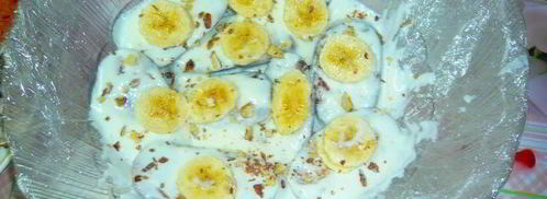 торт из пряников, бананов, сметаны без выпечки. Шаг 8