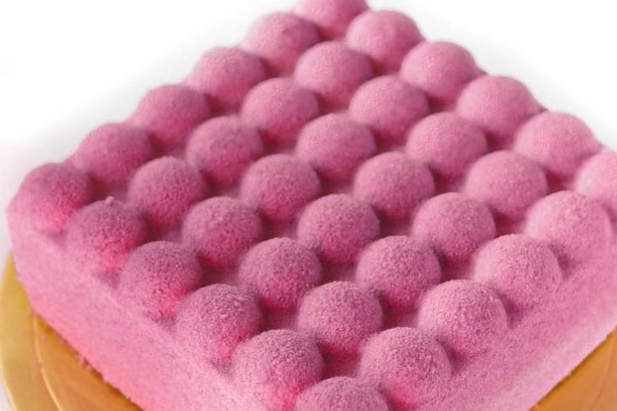 Рецепт торта малина-лимон