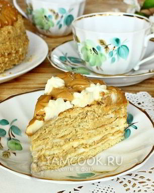 Торт Медовик без яиц