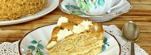 торт медовик без яиц. Шаг 14