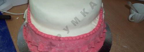 торт младенец из мастики. Шаг 18