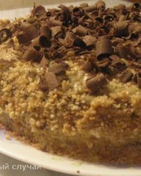 Торт Орехово-кофейный