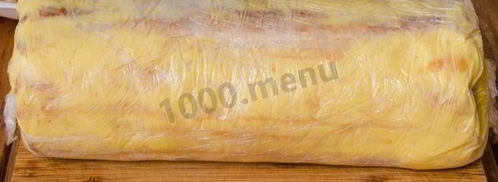 торт полено слоеное. Шаг 22