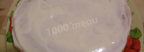 торт с фруктами без выпечки на коржах. Шаг 12