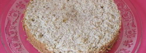 торт вулкан. Шаг 19