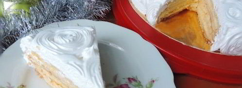 торт зимняя сказка. Шаг 20