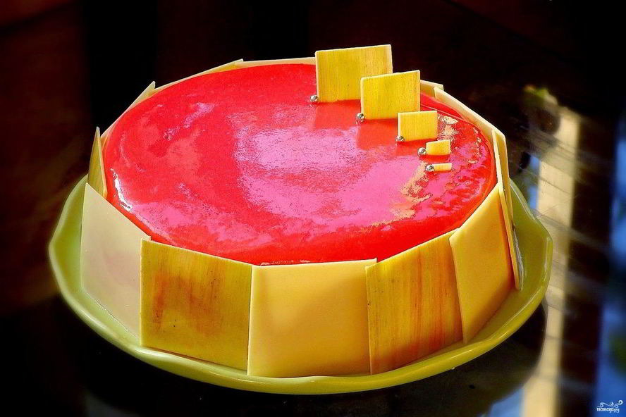 Рецепт цветной глазури для торта