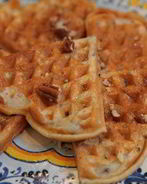 Бельгийские вафли с диким рисом