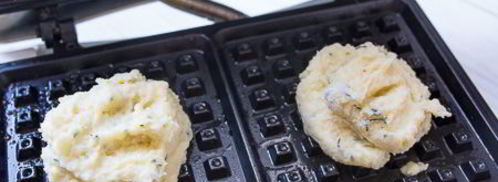 картофельные вафли с сыром. Шаг 3