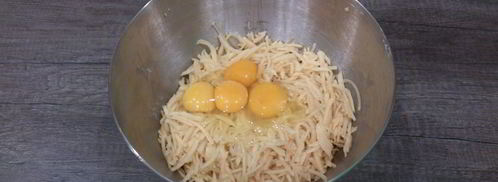 картофельные вафли с зеленью. Шаг 3