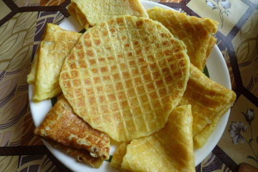 Рецепт картофельных вафель