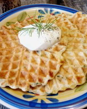 Пряные закусочные вафли