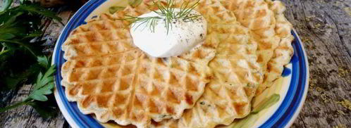 пряные закусочные вафли. Шаг 6