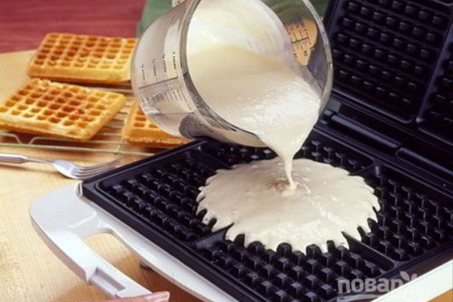 Рецепт теста ны вафель в вафельнице